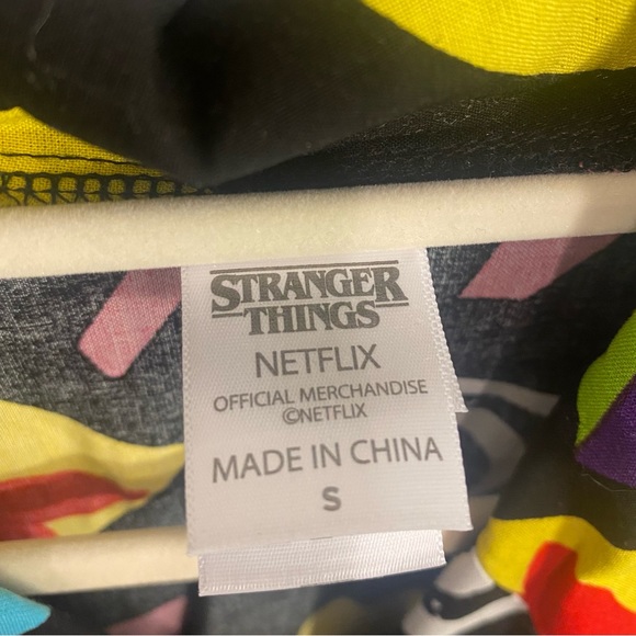 Stranger Things Eleven 80s Romper Costume/Cosplay - Picture 4 of 10